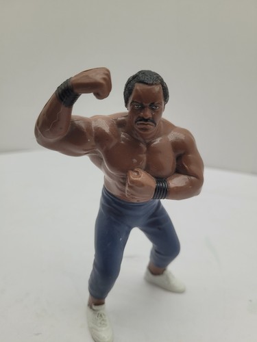 Vintage 1990 Galoob WCW Ron Simmons Blue Wrestling...