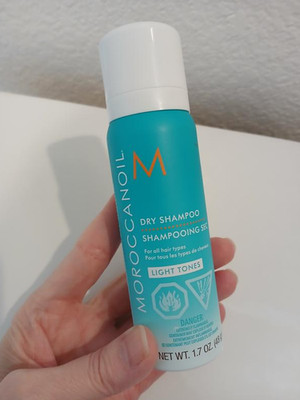 NIB 100% Authentic Moroccanoil Mini Dry Shampoo Light Tones,1.7 oz/ 65 mL