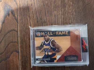 2009-10 Panini Timeless Treasures - Magic Johnson - Hall Of Fame Auto /35