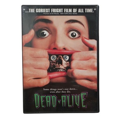 DEAD-ALIVE 1998 DVD Unrated Peter Jackson Braindead Comedy Horror Fantasy 