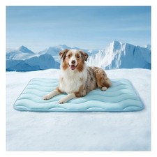 Dog Cooling Mat for Large Dogs, 42"x28" Breathable Cooling Crate Mat for Dogs...