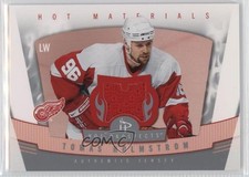 2006-07 Fleer Hot Prospects Hot Materials Tomas Holmstrom #HM-TH 2y7