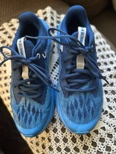 Under Armour Charged Scramjet 3 Mach 9.6 Blue Running Shoes Boys Size 5Y