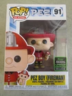 Funko Pop AD Icons PEZ #91 Pez Boy (Fireman) 2020 Convention Exclusive Figure