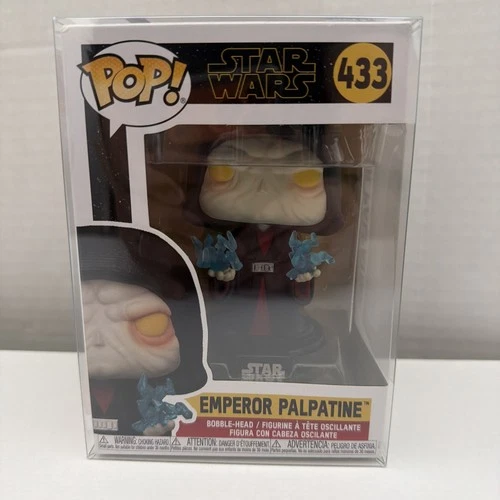 Funko Pop! Vinyl: Star Wars - Emperor Palpatine #433 W/ Protector