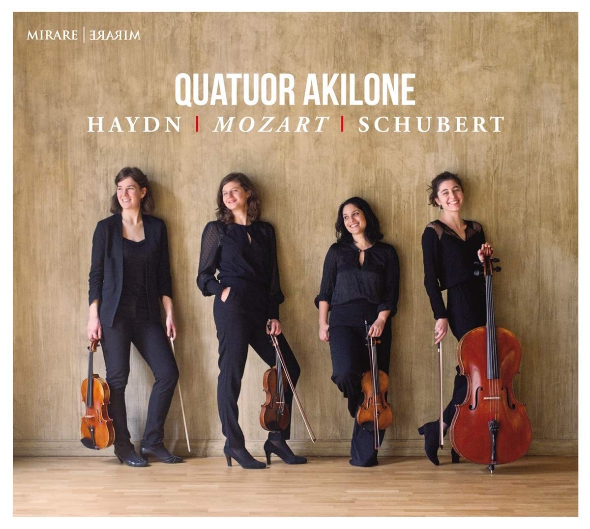 MIR388 Quatuor Akilone, Joseph Haydn, Wolfgang Amadeus Mozart, Franz Schubert
