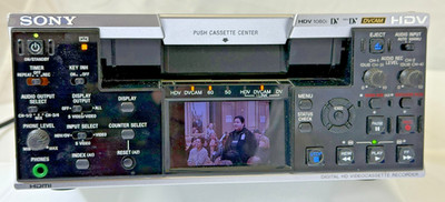 Sony HVR-M25U HDV/DVCAM 1080i MiniDV Prof VTR Recorder   Tested Ser# 1112193