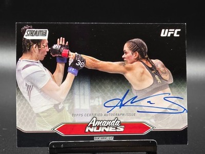 2025 TOPPS STADIUM CLUB AMANDA NUNES AUTO 13/25 #BCA-ANS