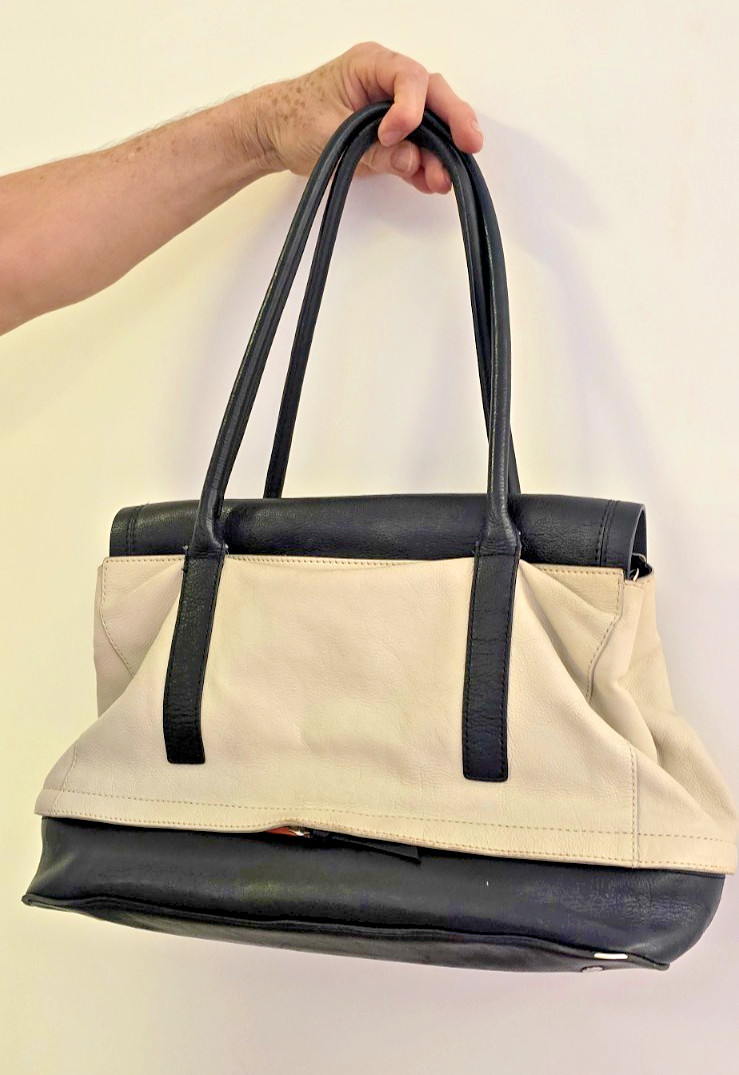 DVF Diane Von Furstenberg Leather Shoulder Bag | Italian Design I Luxury thumbnail 9