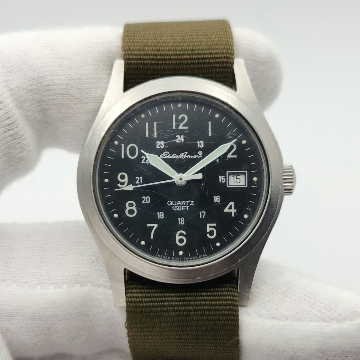 Eddie Bauer Men's Vintage Quartz Field Watch | eBay