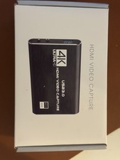 4K Audio Video Capture Card, USB 3.0 HDMI Video Capture Device Full HD