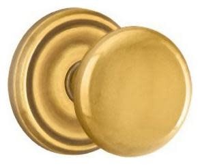 Emtek 8050PUS7 Providence Non-Turning Dummy Door Knob Set in French Antique