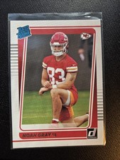 Noah Gray 2021 Panini Donruss Rated Rookie #309 Kansas City Chiefs NFL