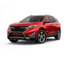 Black Horse A Bar Sport Push Bar No Skid Black Fits 2018-2024 Chevrolet Equinox