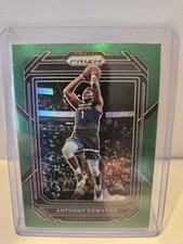 2022-23 Panini Prizm - Anthony Edwards #56 Green Prizm