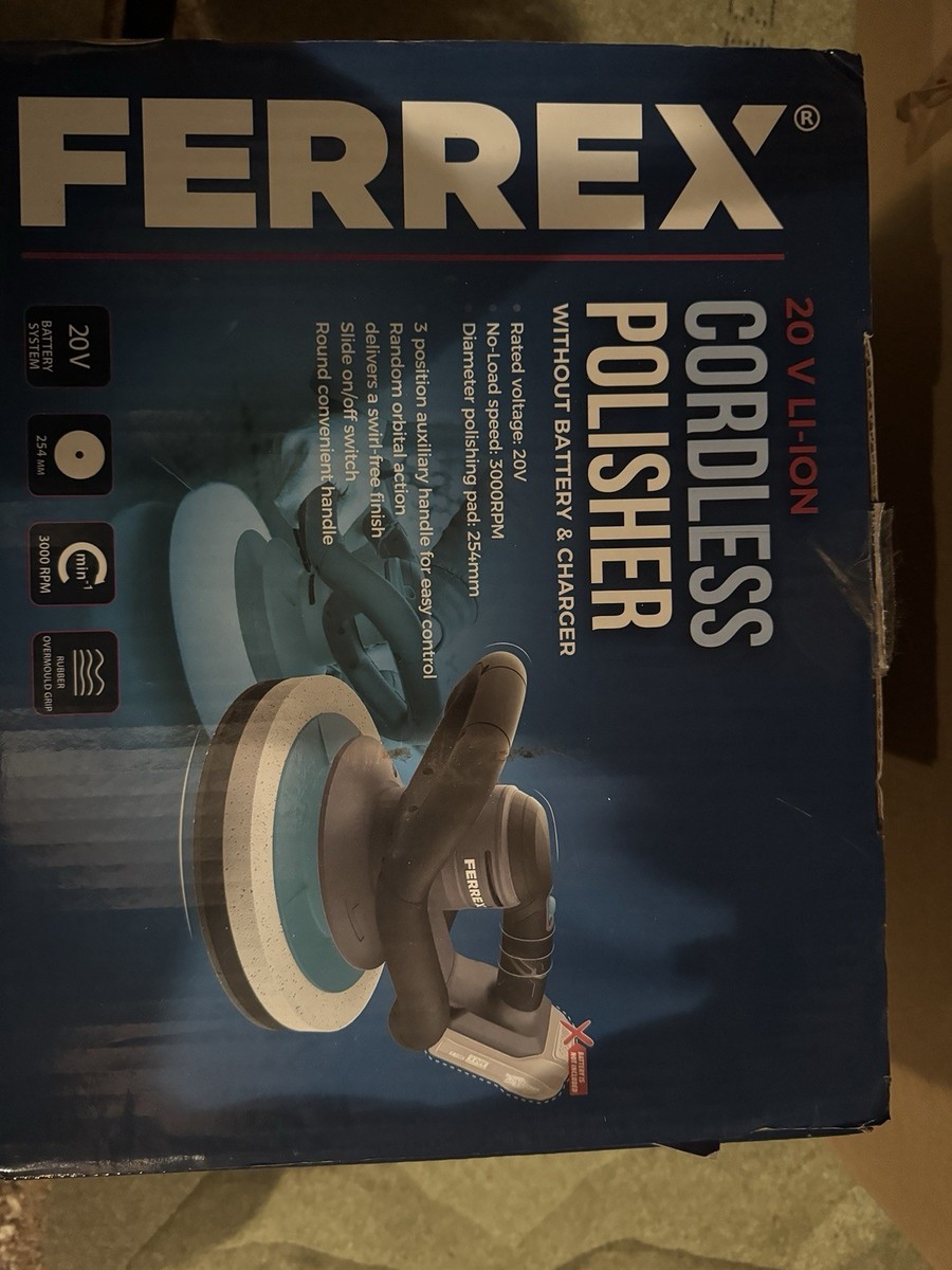 Ferrex Cordless Polisher Battery Charger Not Included UK