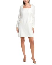 Tahari Asl Long Sleeve Mini Dress Women's