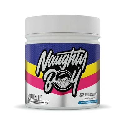 Naughty Boy Pump Stim Free Pre Workout 25 Svgs