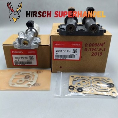 Transmission Solenoid Pair For 28260-PRP-014 28250-RPC-003 Honda Accord Acura