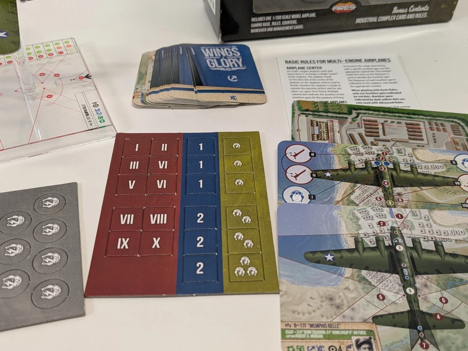 Wings Of Glory WW2 B-17F Memphis Belle Ares gioco di miniature WGS303A speciale 70 - Immagine 3 di 4