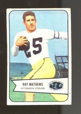 1954 Bowman #1 Ray Mathews