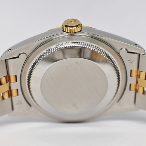 Rolex Datejust 16233 E number White Rome SS YG Automatic Men's Warranty included - Picture 8 of 10