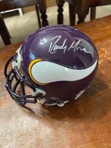 randy moss mini helmet