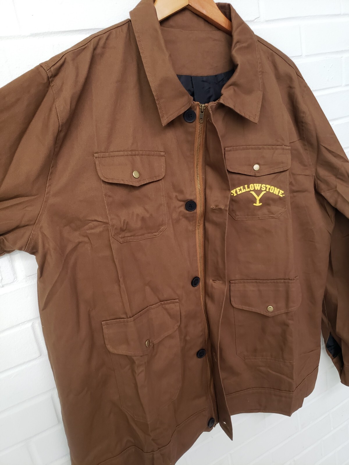 Yellowstone Dutton Ranch Full Zip Button Down Jac… - image 2