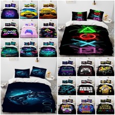 Game Controller XBOX  Duvet Cover Pillowcase Single Double King Bedding Set Gift