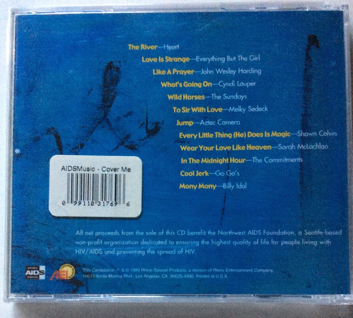 Cover Me [Aids Music] by Various Artists (CD, Mar-2000, Aidsmusic