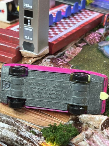 Lesney Matchbox Superfast 1971 VAUXHALL GUILDSMAN Pink No 40 1:64 USED EX Cond - Picture 12 of 13