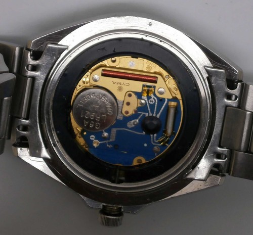VTG CYMA QUARTZ Steel Divers Watch. Ref: 9111. Cal: ETA955422. For Service - Picture 2 of 10