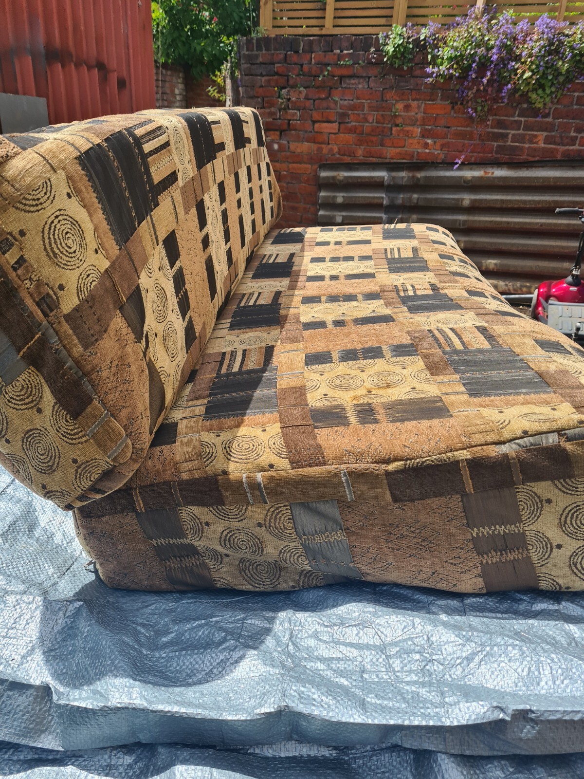 Motorhome/campervan Seat/bed Cushions With Covers eBay