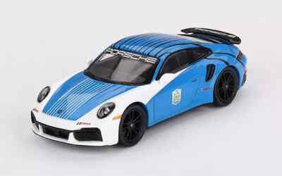 PORSCHE 911 TURBO S SAFETY CAR 2023 IMSA DAYTONA 24 HOURS MINI GT  1/64 MGT00735