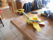 vintage figurine dinotoys sky krane oiseau-grue joustra ceji année 1981