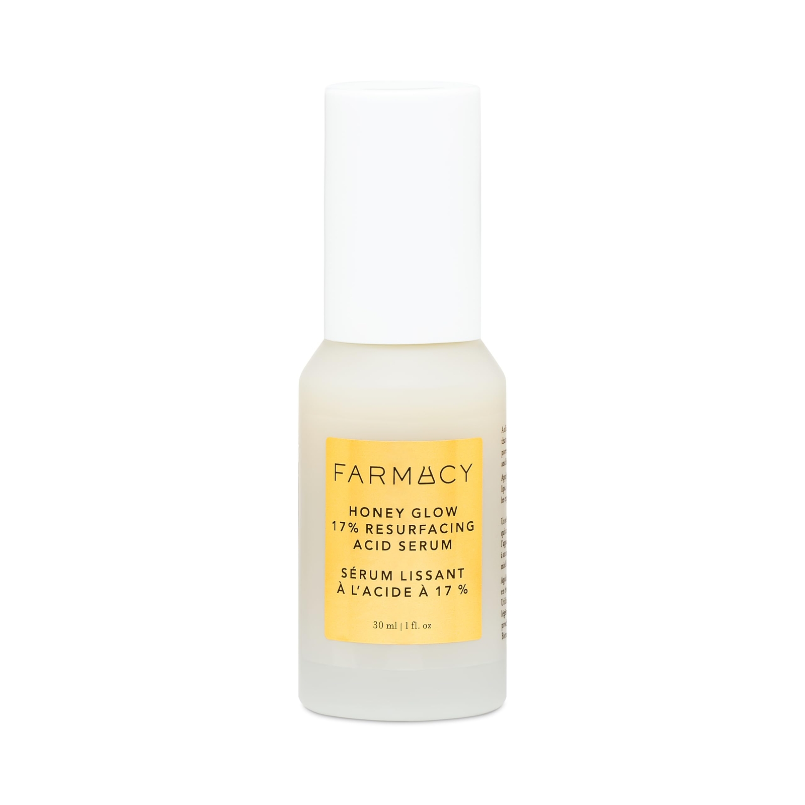 Face Exfoliator Serum - Honey Glow 17% AHA + BHA Liquid Exfoliant and Salicyl...-image