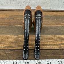 Vintage Modolo Speedy Brake Lever Set Black Drillium Drop Bar Non Aero Italy 80s