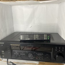 Sony FM-AM Receiver Digital Audio Video Control Center STR-DE485 Tested  Remote