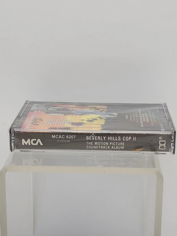 NEW BEVERLY HILLS COP II Soundtrack Cassette Tape 1987 SEGER RARE SEALED MINT - Image 3 of 4