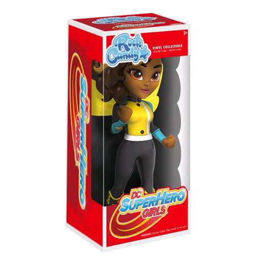 Super Hero Girls Bumblebee 5-inch High Quality Stylized Rock Candy Figure - Bild 2 von 2