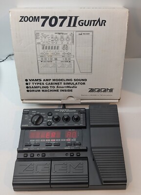 Zoom 707 II Multi-Effektpedal für Gitarre