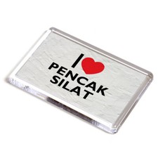 FRIDGE MAGNET - I Love Pencak