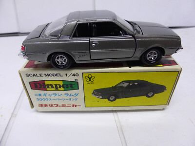 244X DIAPET G-69 Mitsubishi Galant Sapporo Vert Made in Japan 1/40 Boite