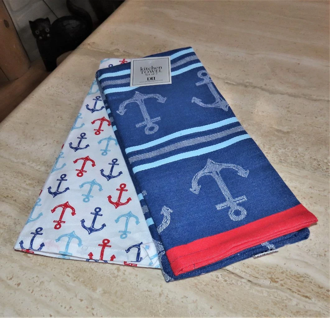 Towel Set - Nautical Anchor