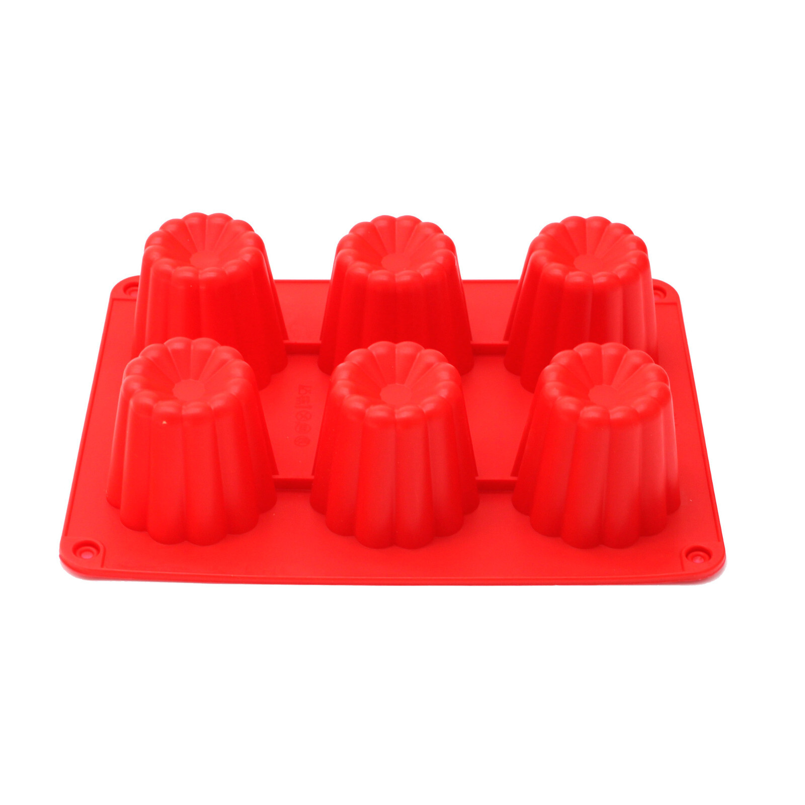 Caneles Chocolate Jello Ice Cream Silicone Mold Cake Pan Dia.2.2