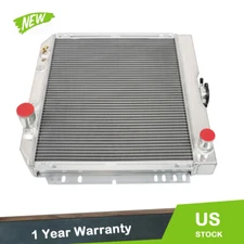 Fit For 1963-1970 Fairlane Falcon Galaxie V8 3 Row Full Aluminum Radiator