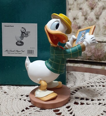 ディズニーWDCC Mr.ダックステップアウト Disney~WDCC~MR. DUCK STEPS OUT~UNCLE DONALD~WITH LOVE FROM DAISY