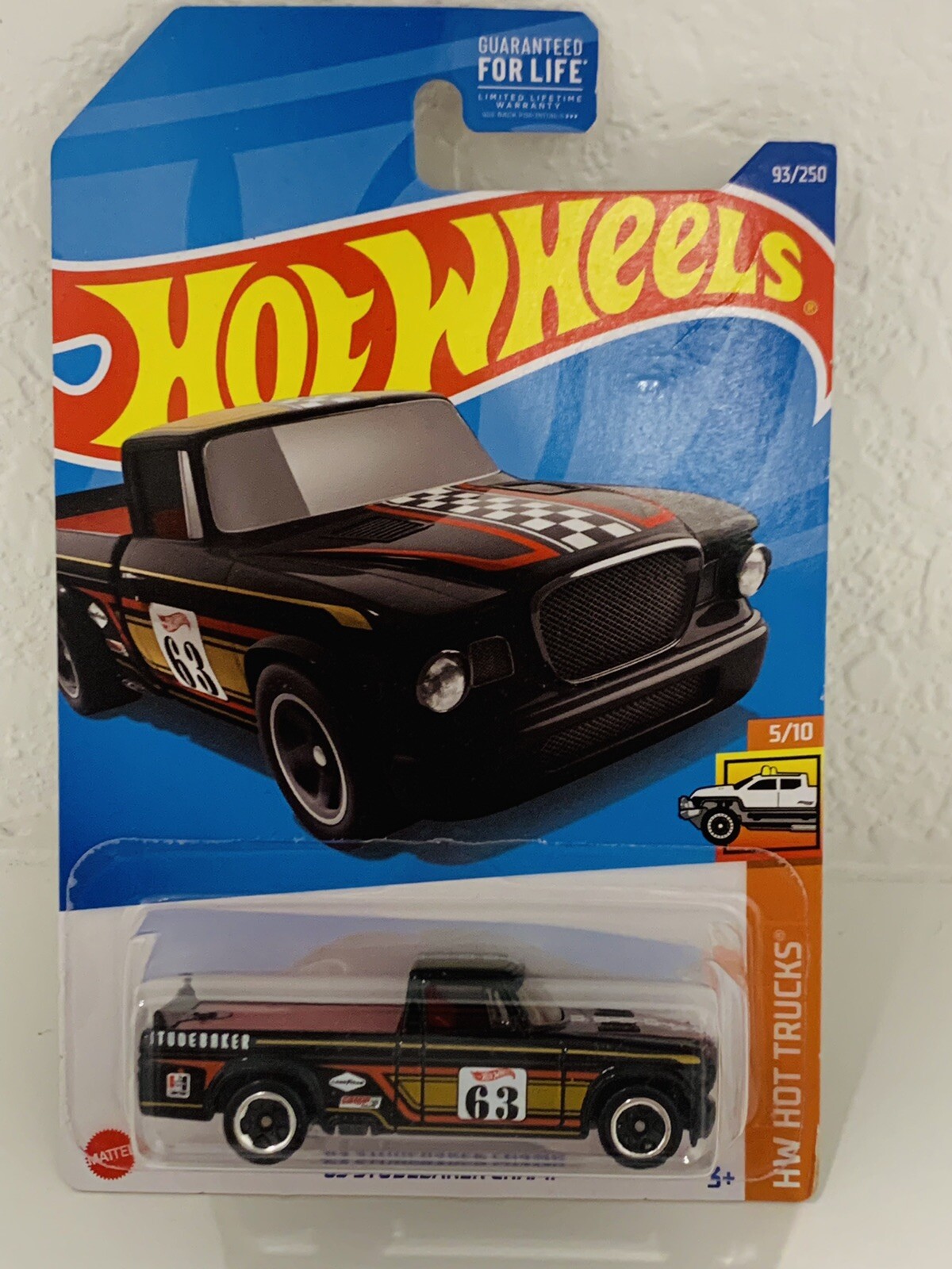 2022 Hot Wheels HW HOT TRUCKS 5/10 '63 Studebaker Champ 93/250