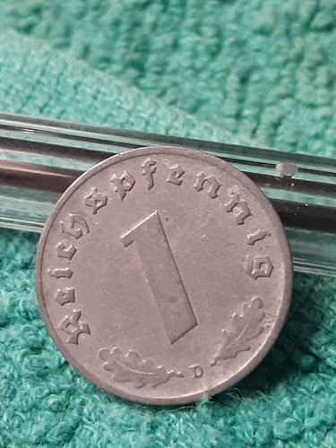 1941 WW2 1 Reichspfennig~ Germany,Circulated, 3rd Reich - Picture 12 of 20