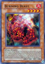 Burning Beast - DR1-EN071 - Common - Unlimited Edition - YuGiOh